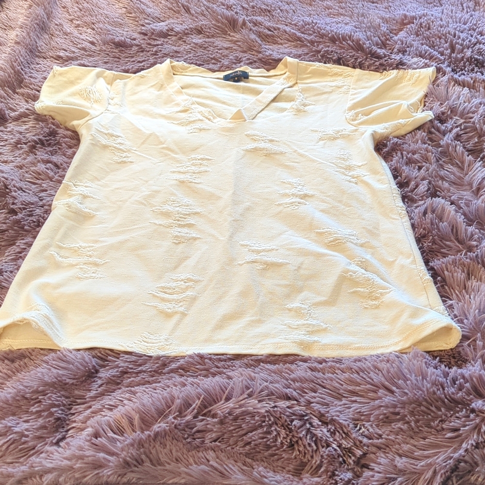 💜On Twelfth Distressed Tee💜